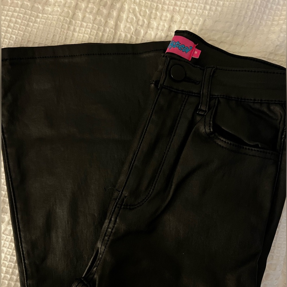 Edikted Faux Leather Pants